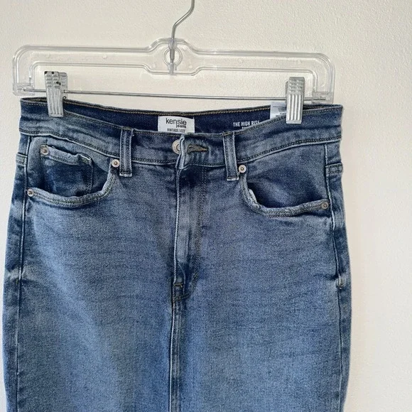 kensie jeans vintage luxe Denim‎ Skirt - Picture 3 of 9